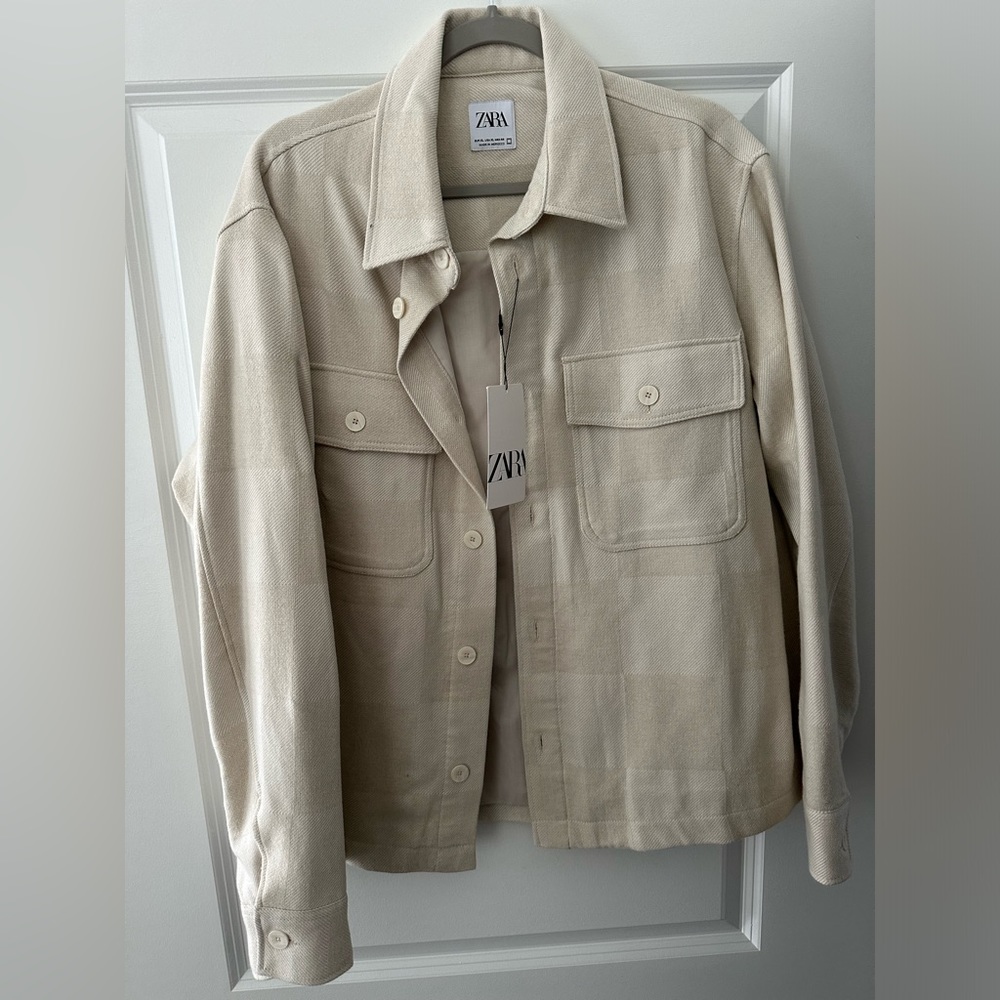 Men’s Zara Shirt Jacket - Size Large